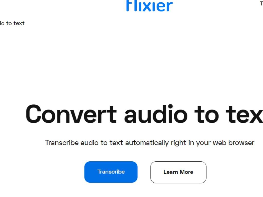 Flicier best ai to convert audio
